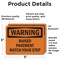 Signmission 3.5 in Height, 5 in Width, Vinyl Decal, Rectangle OS-2PACK-WS-D-35-L-12372 - alternate 5